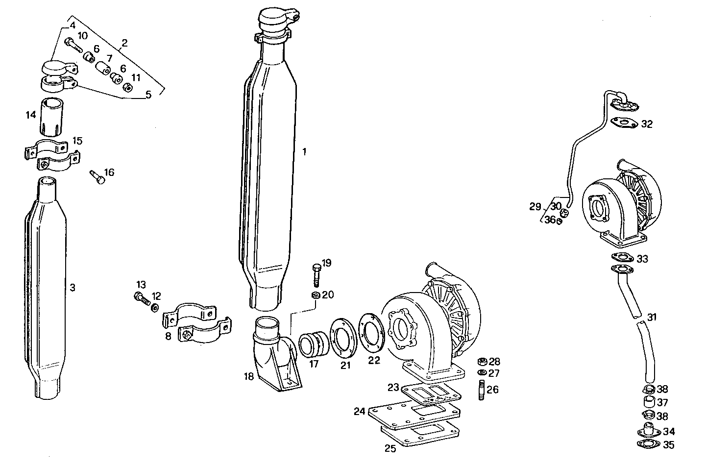 VERTICAL SILENCER - PU8065SE00.00A100 PU8065SE00 parts diagram