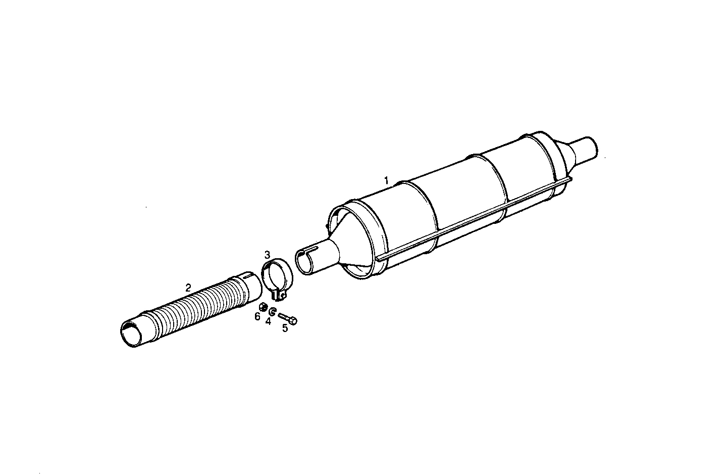 SILENCER - 8061i05.00 8061i05 parts diagram