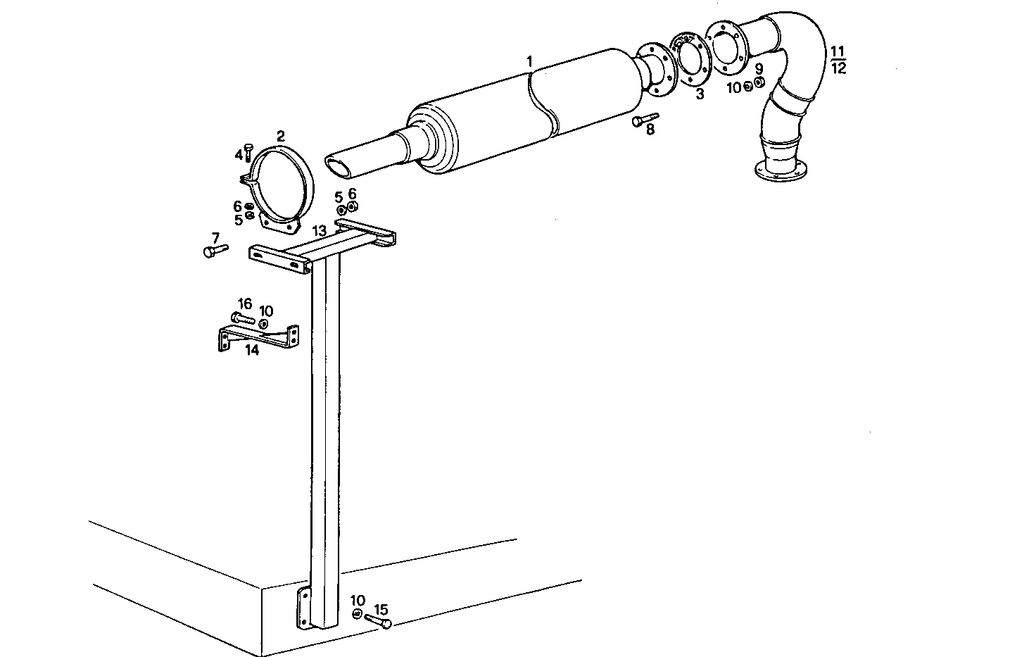 HORIZONTAL SILENCER - 8281SRi10.00 8281SRi10 parts diagram