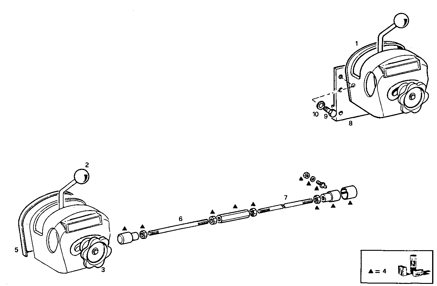 HAND ACCELERATOR - 8361SRi13.00 8361SRi13 parts diagram