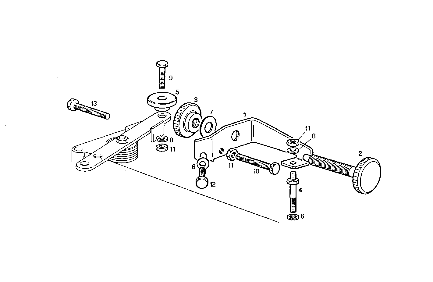 PRECISION ADJUSTMENT ACCELERATOR - 8041i05.55 8041i05 parts diagram