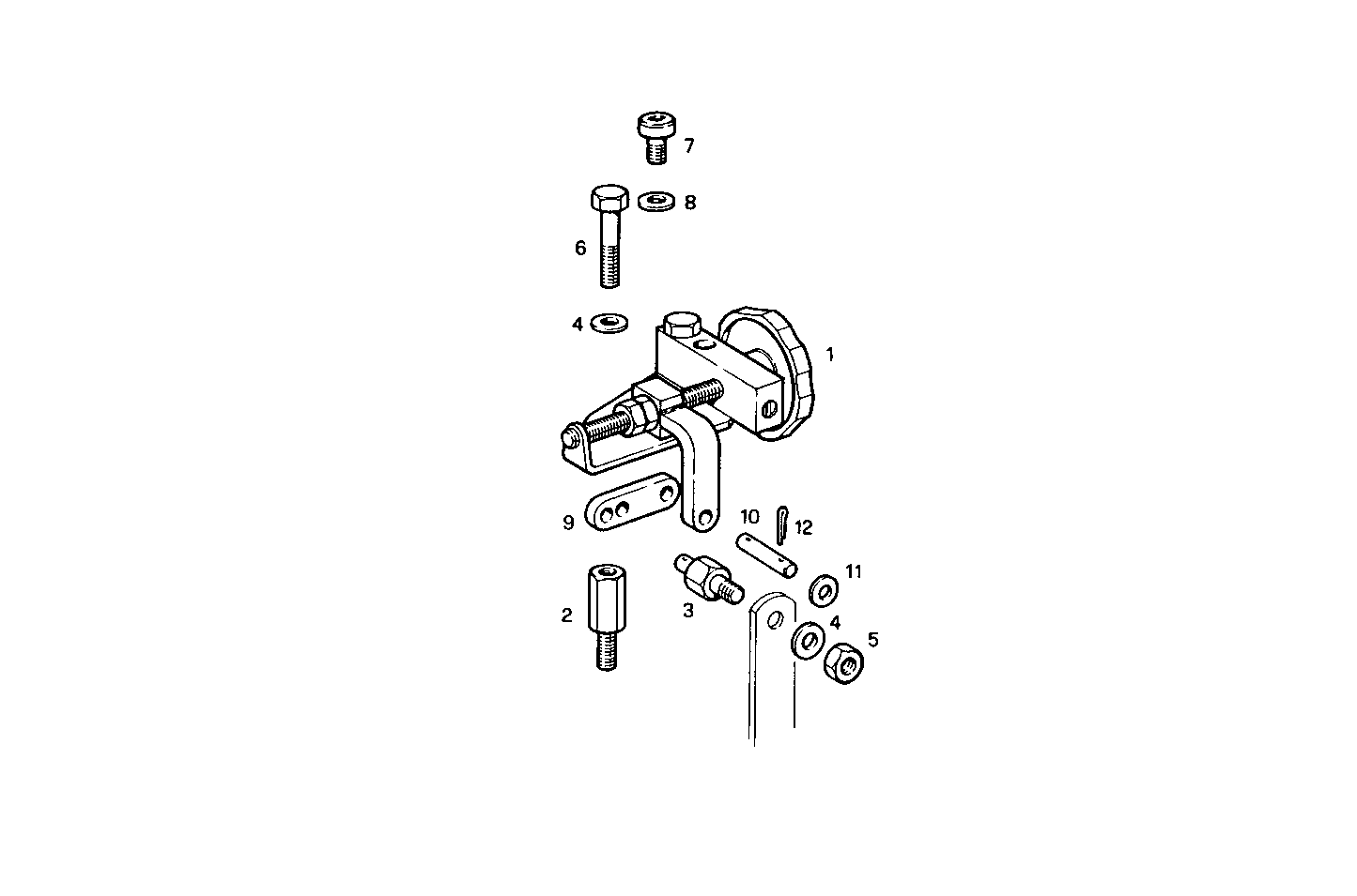PRECISION ADJUSTMENT ACCELERATOR - 8061SM20.42 8061SM20 parts diagram