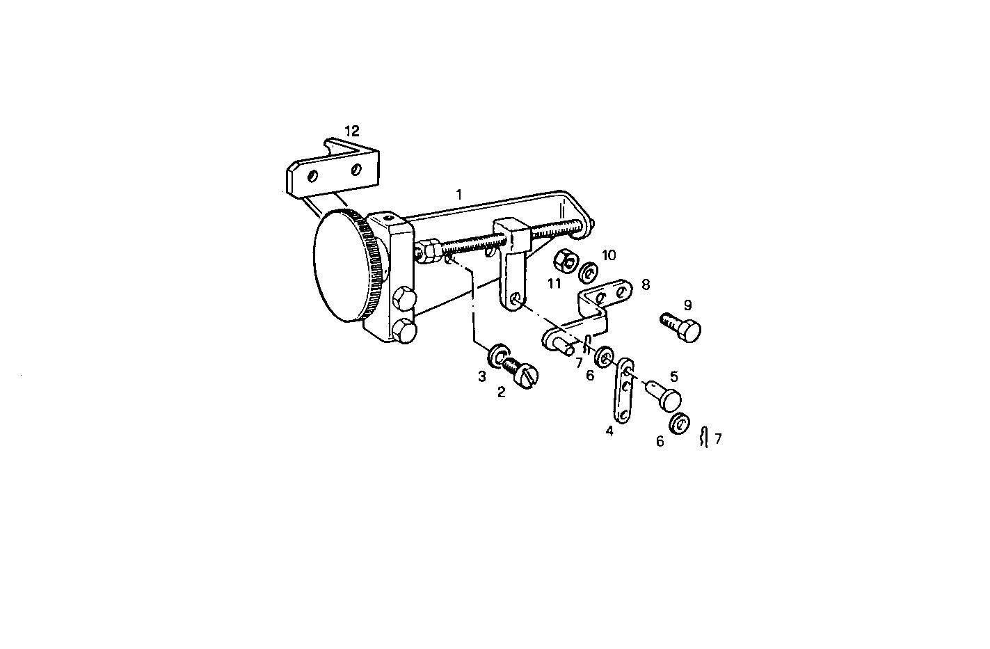 PRECISION ADJUSTMENT ACCELERATOR - 7450Si15.05A520 7450Si15 parts diagram
