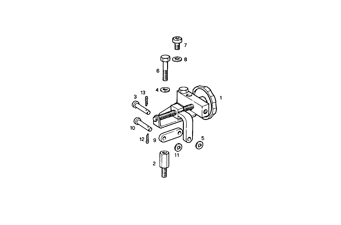 PRECISION ADJUSTMENT ACCELERATOR - 8061SRi41.00 8061SRi41 parts diagram