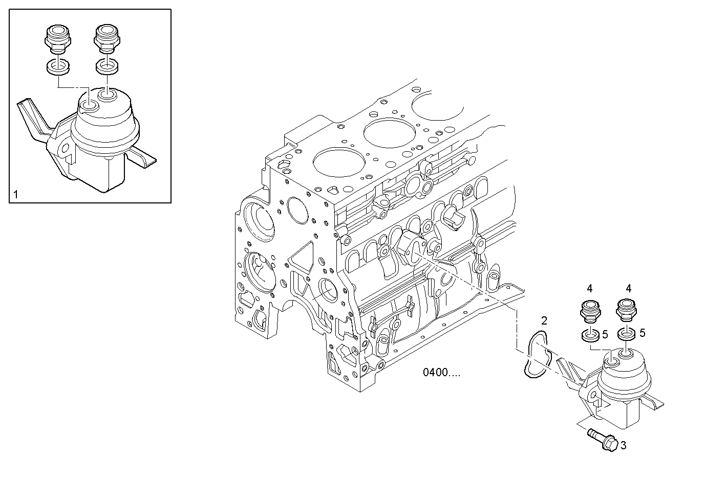 FUEL PUMP - N67MNSM22.11 NEF 6 mechanic. parts diagram