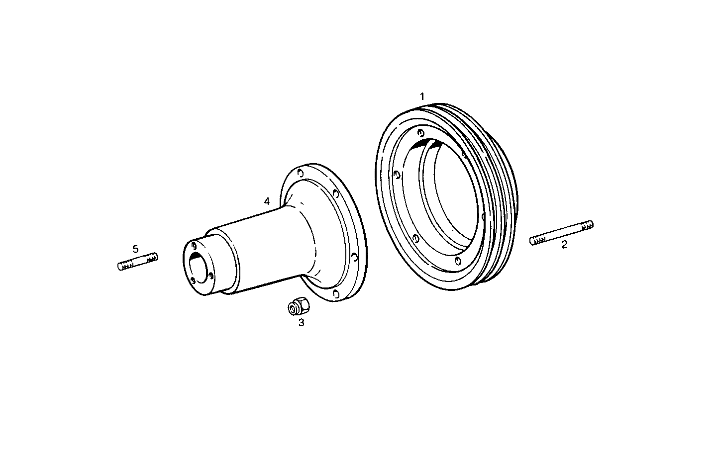 PULLEY ON ENGINE AXIS - 8281SRi10.00 8281SRi10 parts diagram