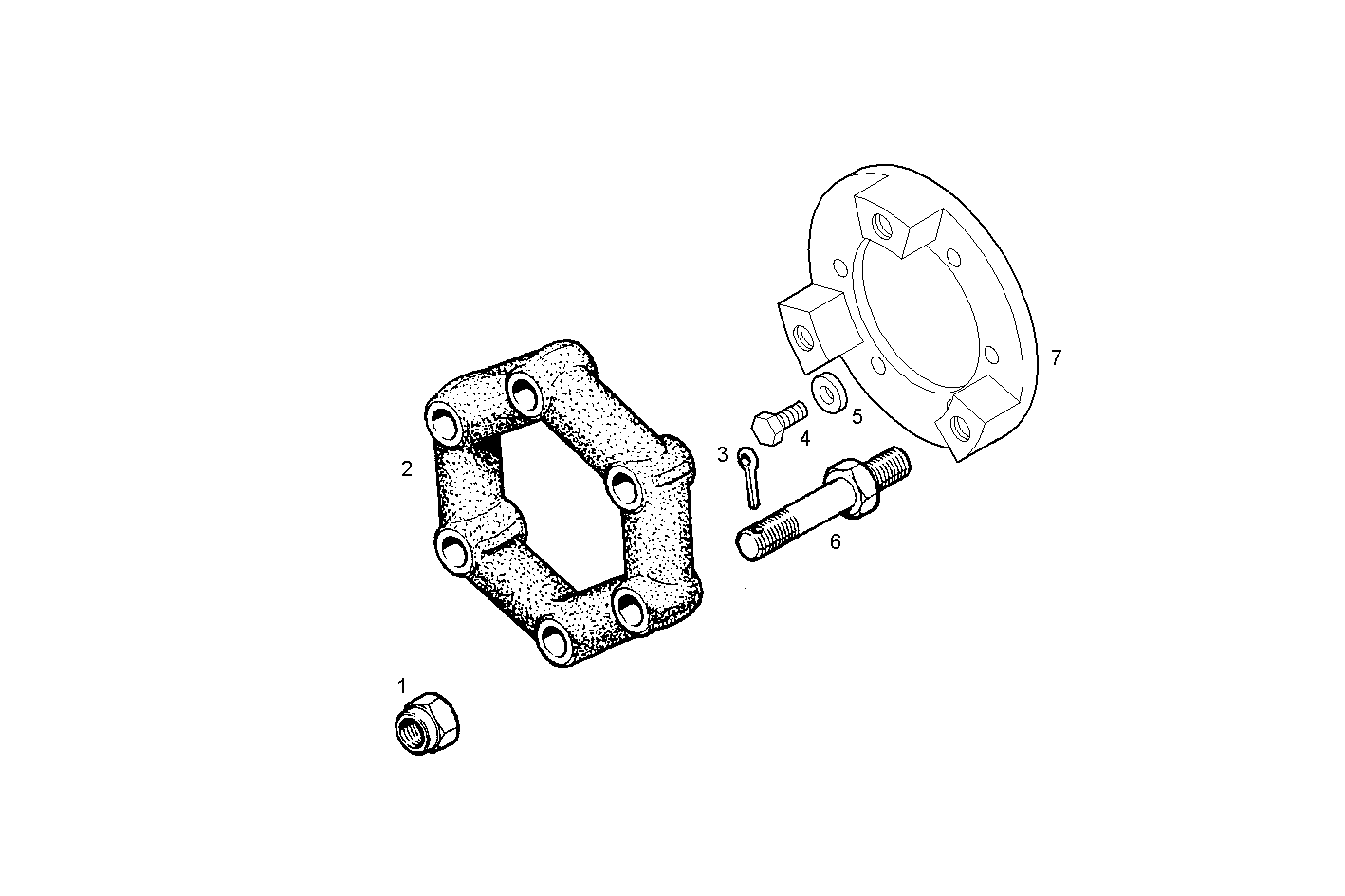 PULLEY ON ENGINE AXIS - V08ENTM75.10B230 VECTOR 8 parts diagram