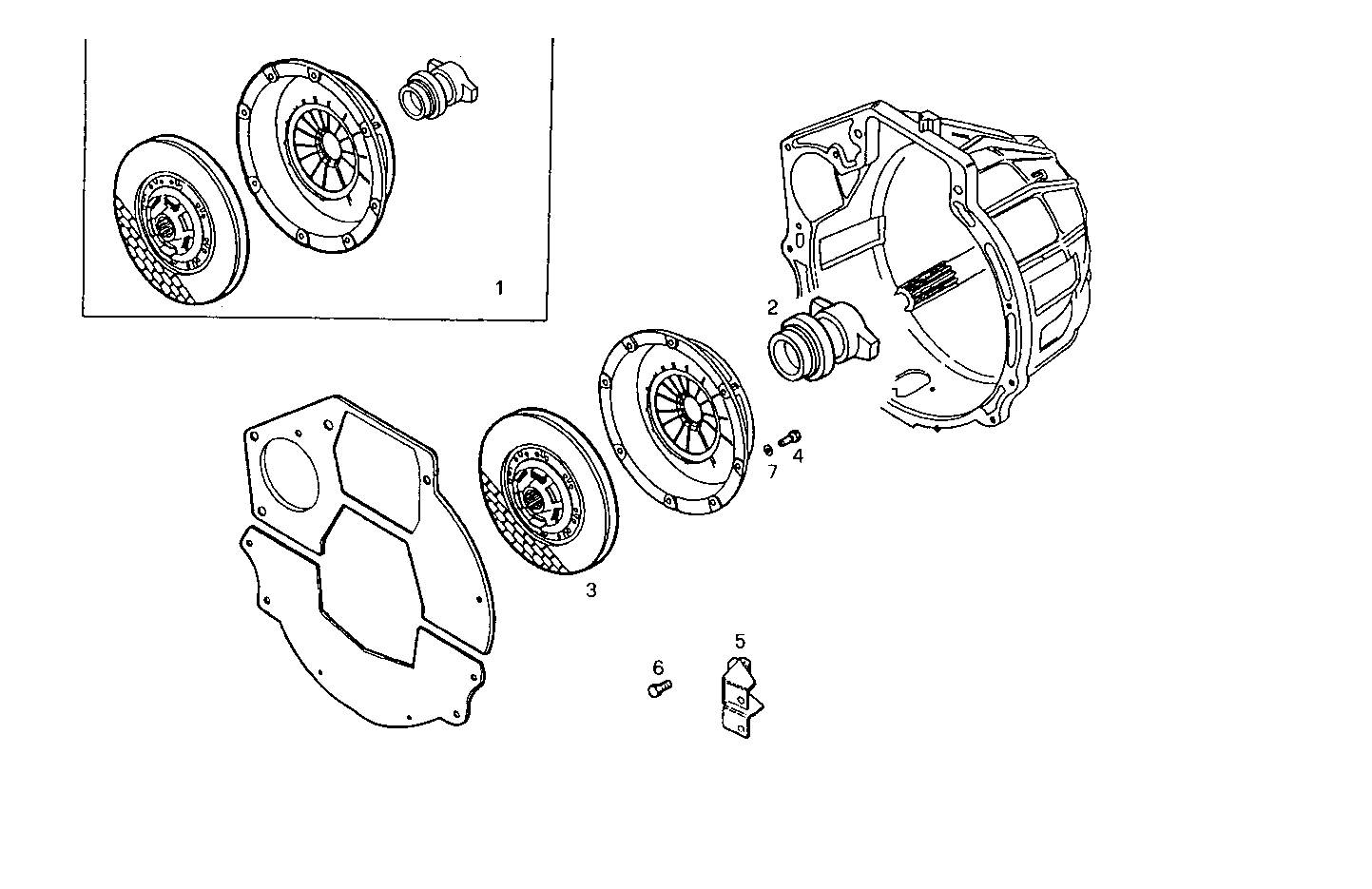 AUTOMOTIVE CLUTCH - 8140SRC20.30 8140SRC20 parts diagram