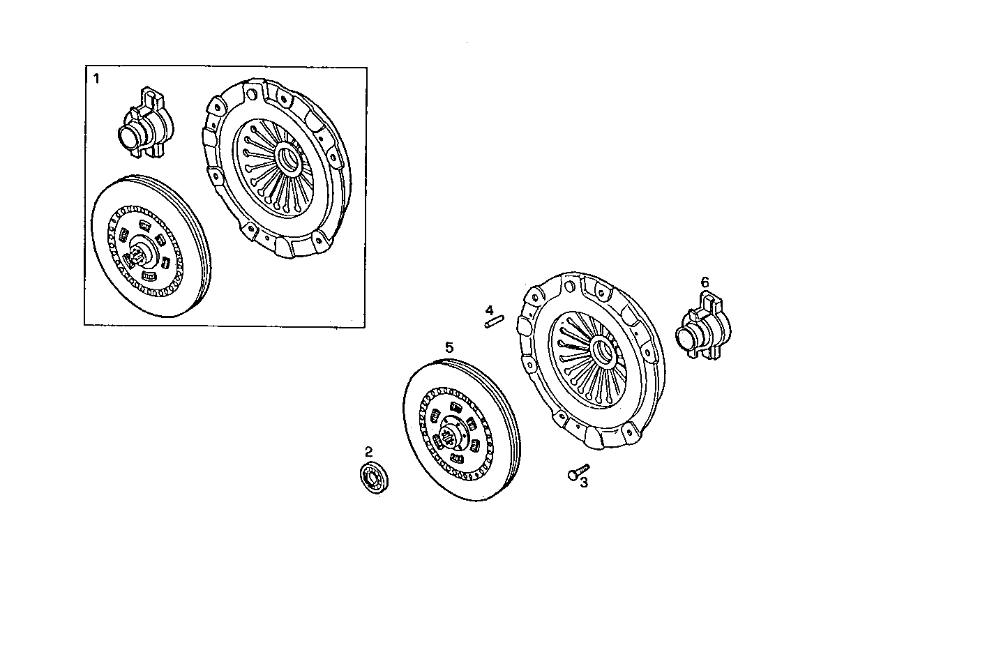 AUTOMOTIVE CLUTCH 12'' - 8060SRC21.10 8060SRC21 parts diagram