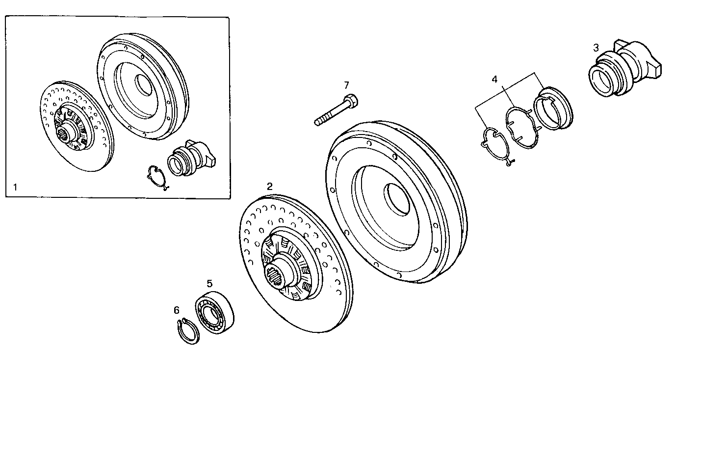 AUTOMOTIVE CLUTCH - 8210SRC22.00 8210SRC22 parts diagram