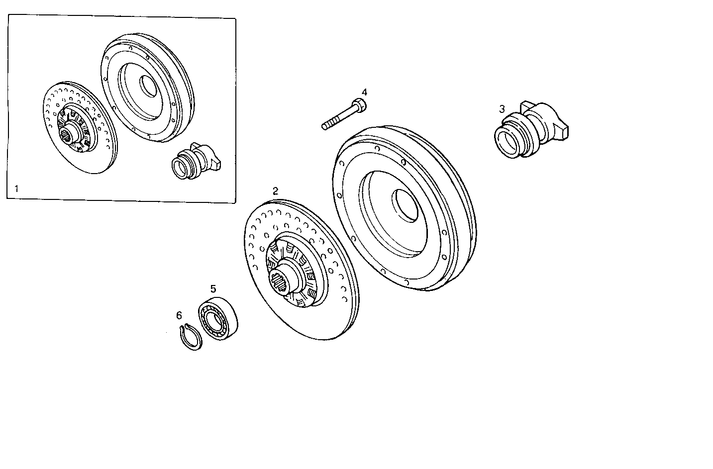 AUTOMOTIVE CLUTCH - 8140SRC30.20A005 8140SRC30 parts diagram