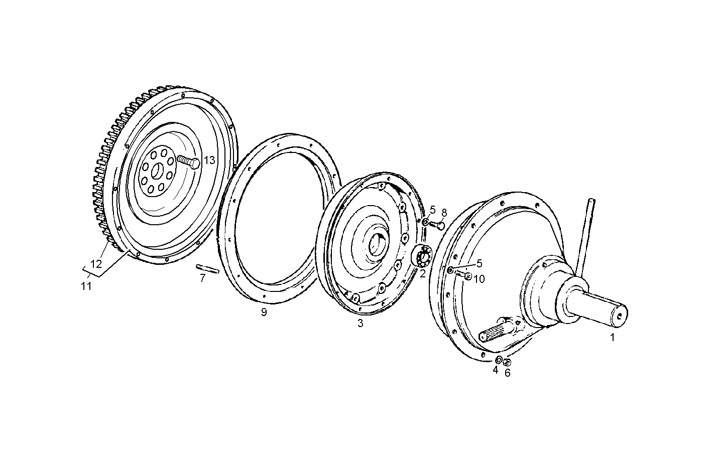 BIDISC CLUTCH - PUC78ENTD20.00A100 CURSOR 8 - TIER 2 parts diagram