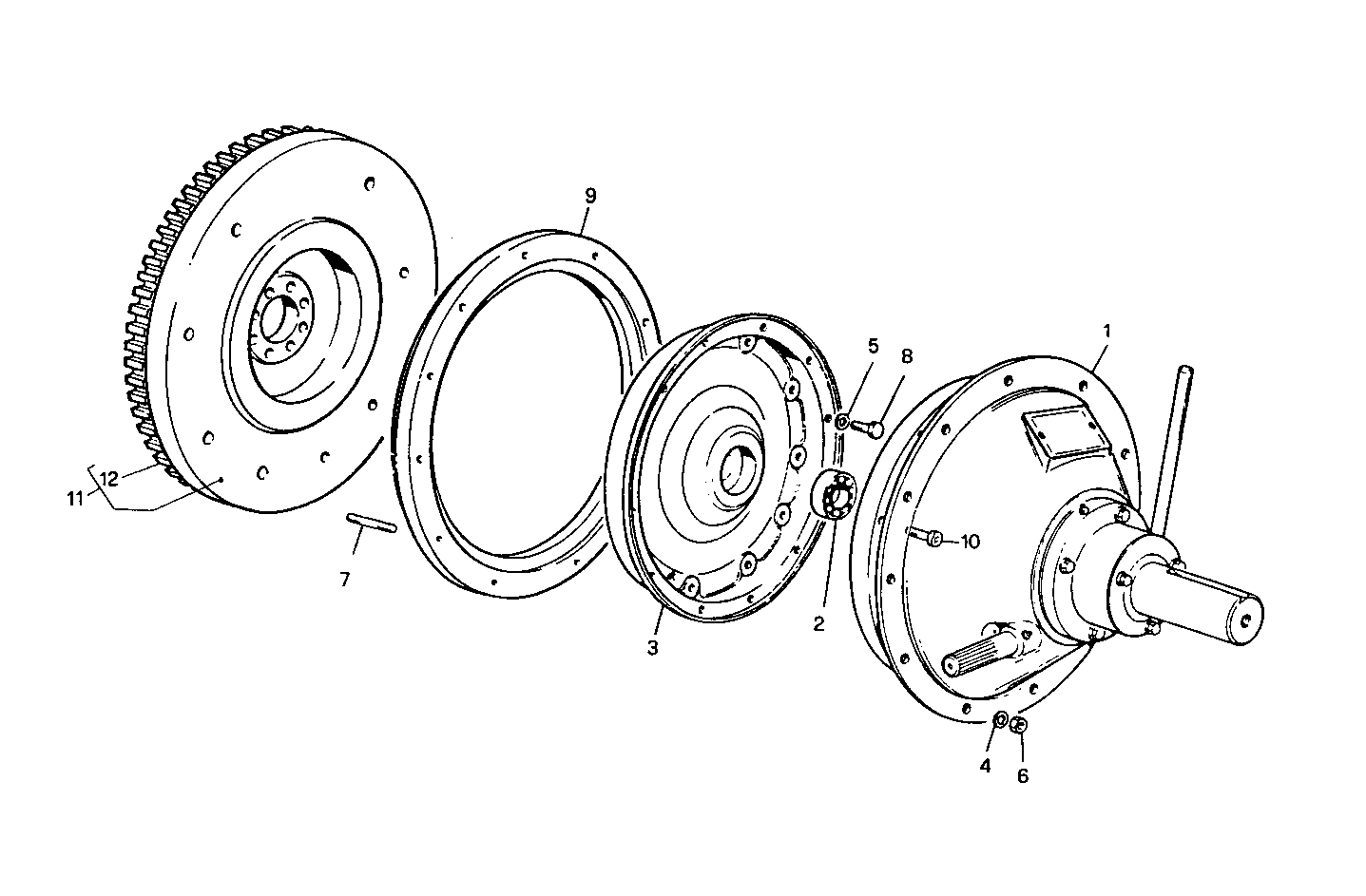 AUTOMOTIVE CLUTCH - 8460SRE10.00 8460SRE10 parts diagram
