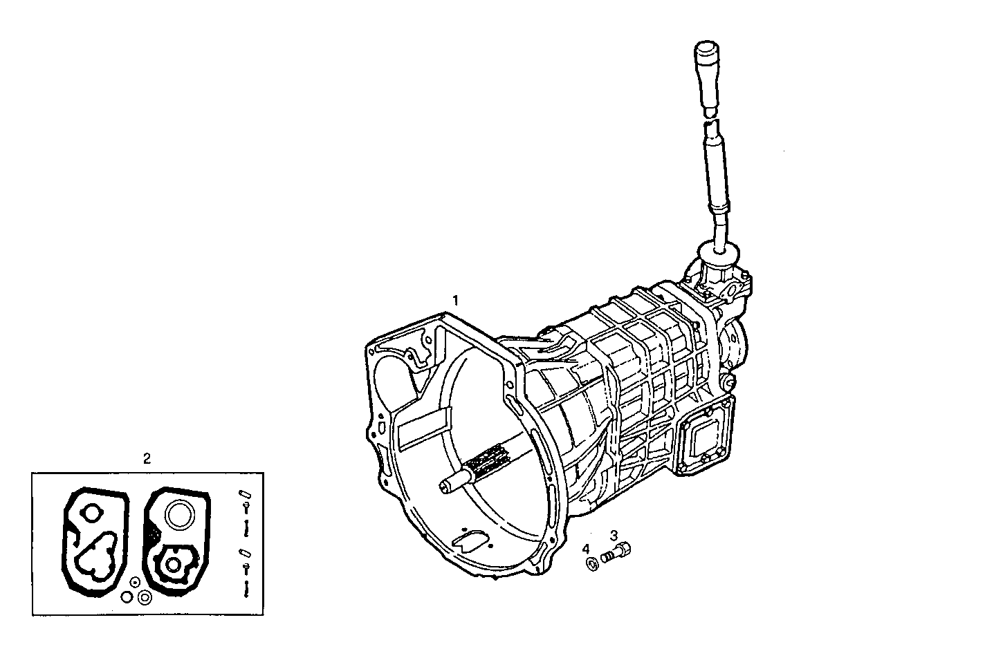 TRANSMISSION GROUP - 8141C00.00 8141C00 parts diagram