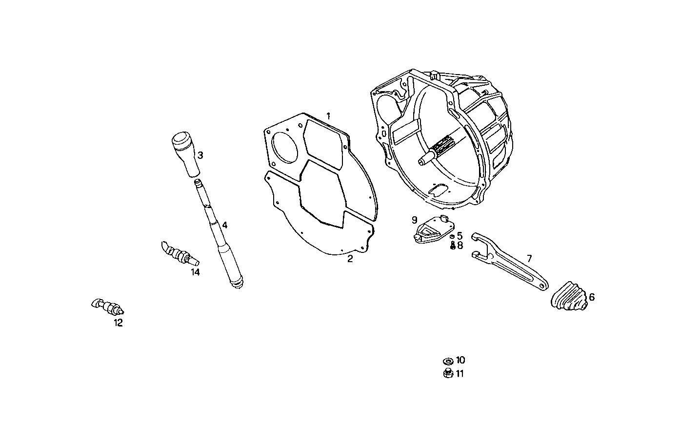 TRANSMISSION GROUP - 8140SC23.00 8140SC23 parts diagram