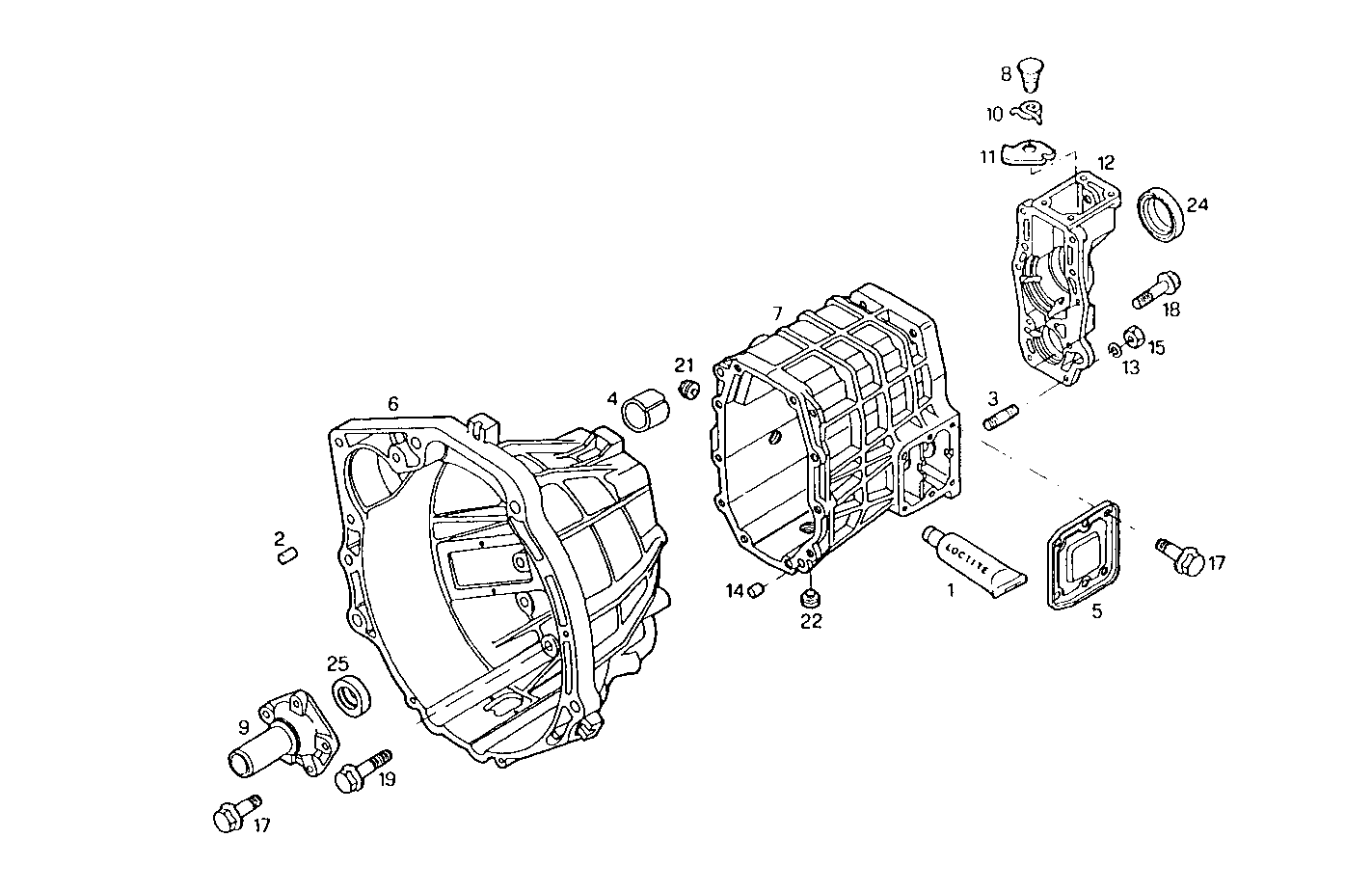 TRANSMISSION GROUP - 8140C00.00 8140C00 parts diagram