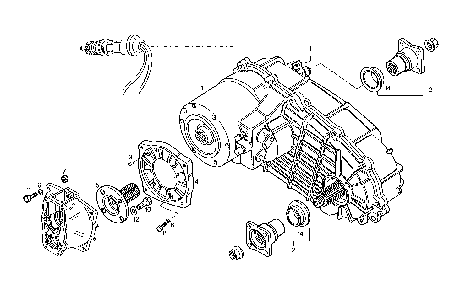 TRANSMISSION GROUP - 8140SRC20.30 8140SRC20 parts diagram