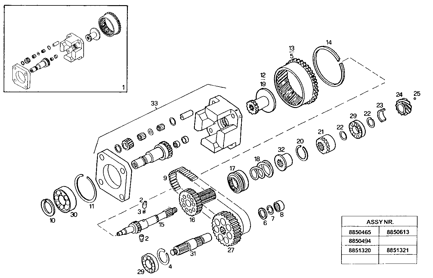 TRANSMISSION GROUP - 8140SRC20.30 8140SRC20 parts diagram