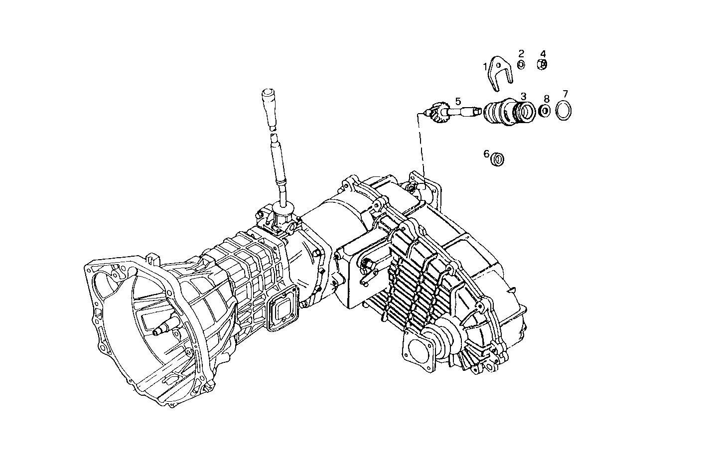 TRANSMISSION GROUP - 8140SRC20.30 8140SRC20 parts diagram