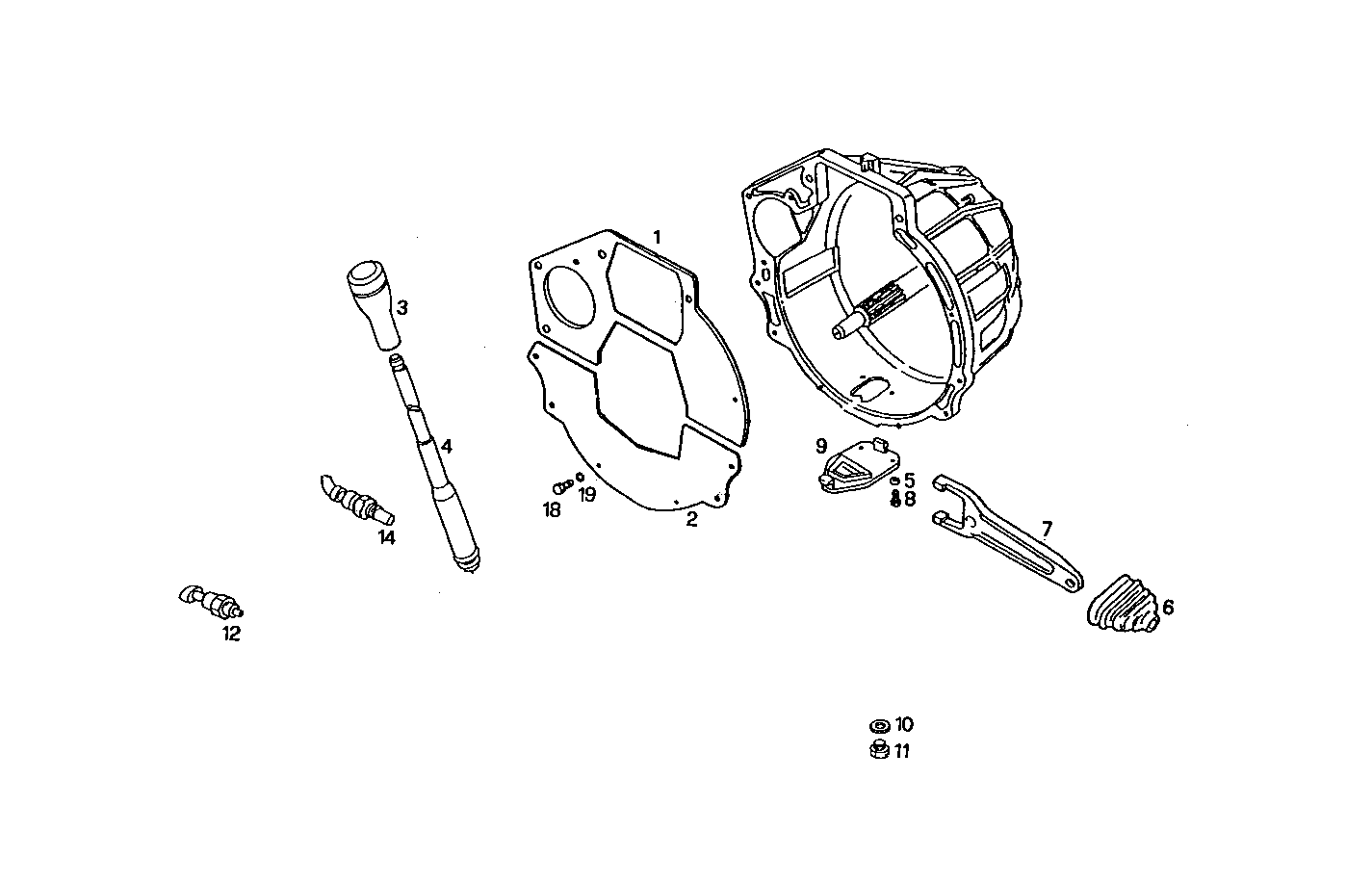 TRANSMISSION GROUP - 8140C00.00A005 8140C00 parts diagram