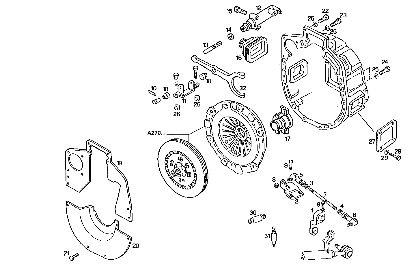 TRANSMISSION - 8040SRC20.00 8040SRC20 parts diagram