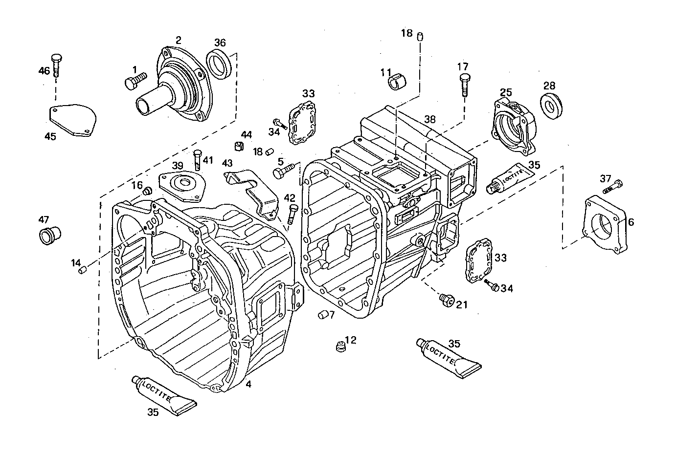 TRANSMISSION - 8040SRC20.00 8040SRC20 parts diagram