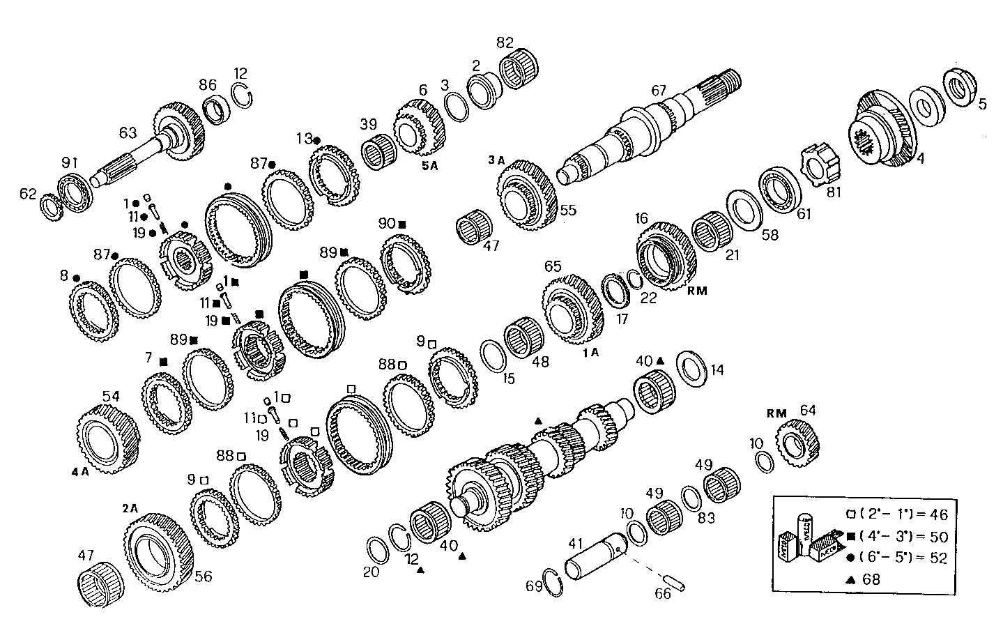 TRANSMISSION GROUP - 2865.6 - 8060SRC20.01 8060SRC20 parts diagram