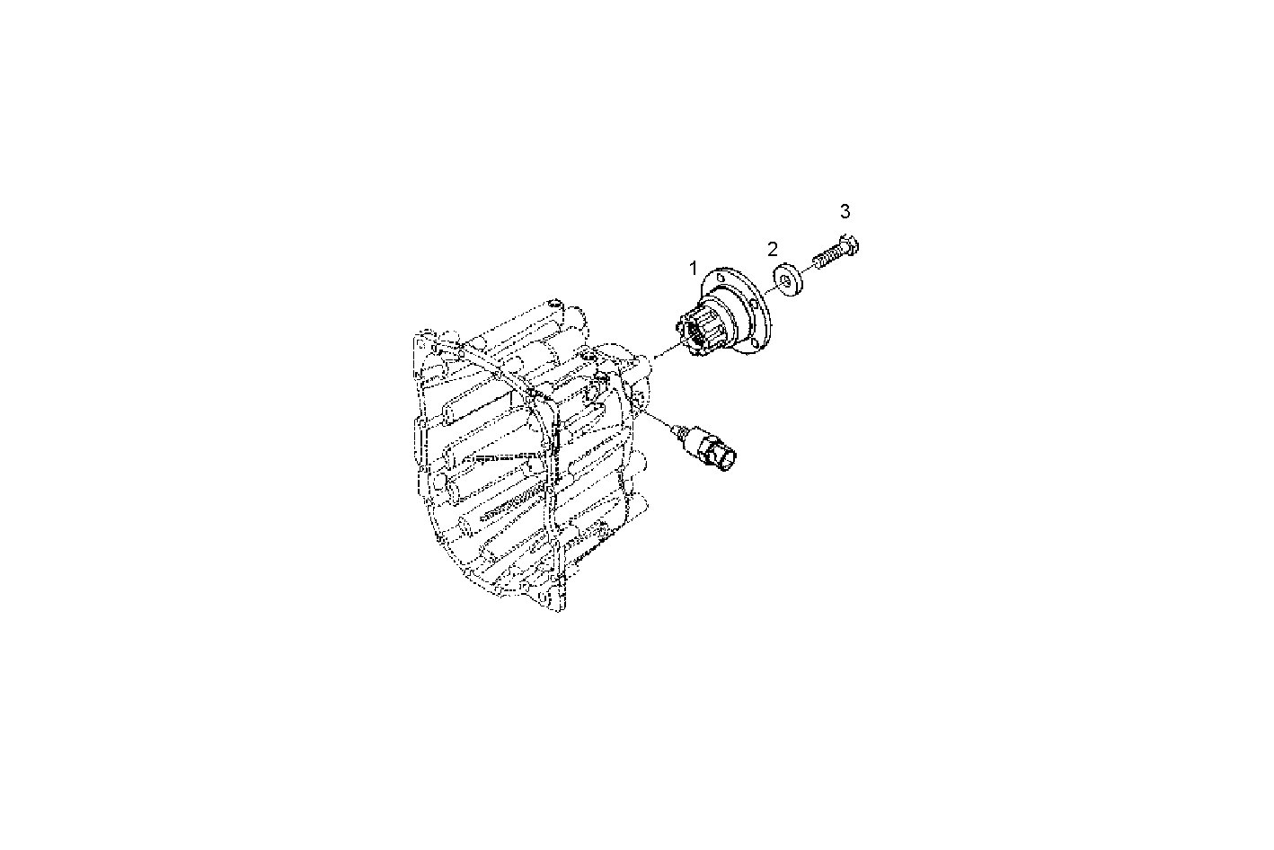 TRANSMISSION - S23ENSC20.10A004 SOFIM HPI 2.3L - EURO 3 parts diagram