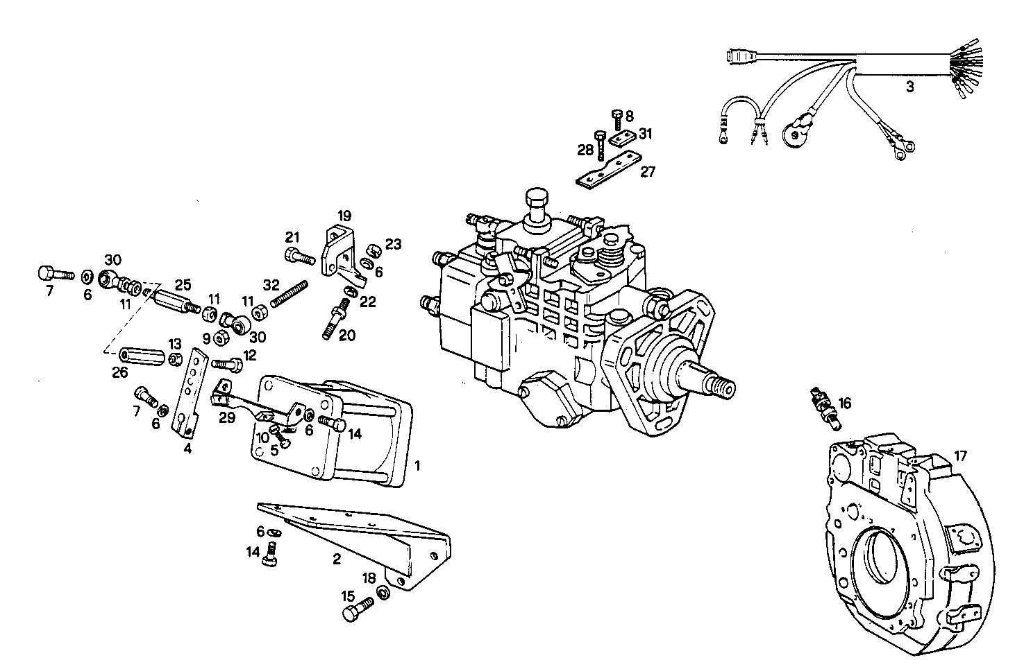ELECTRONIC GOVERNOR WOODWARD - 8061i25.05 8061i25 parts diagram