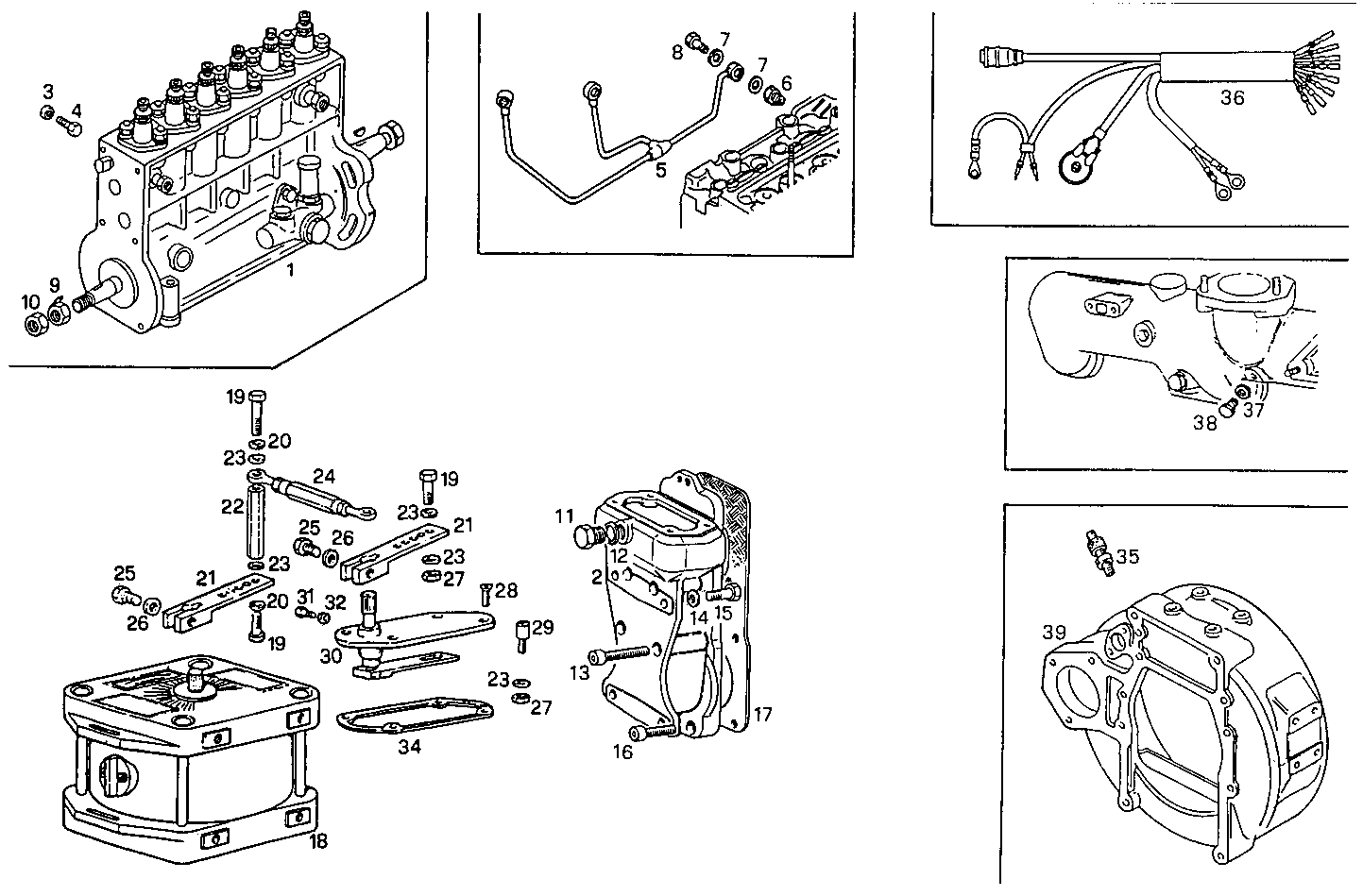 ELECTRONIC GOVERNOR WOODWARD - 8361Si10.00 8361SI10 parts diagram