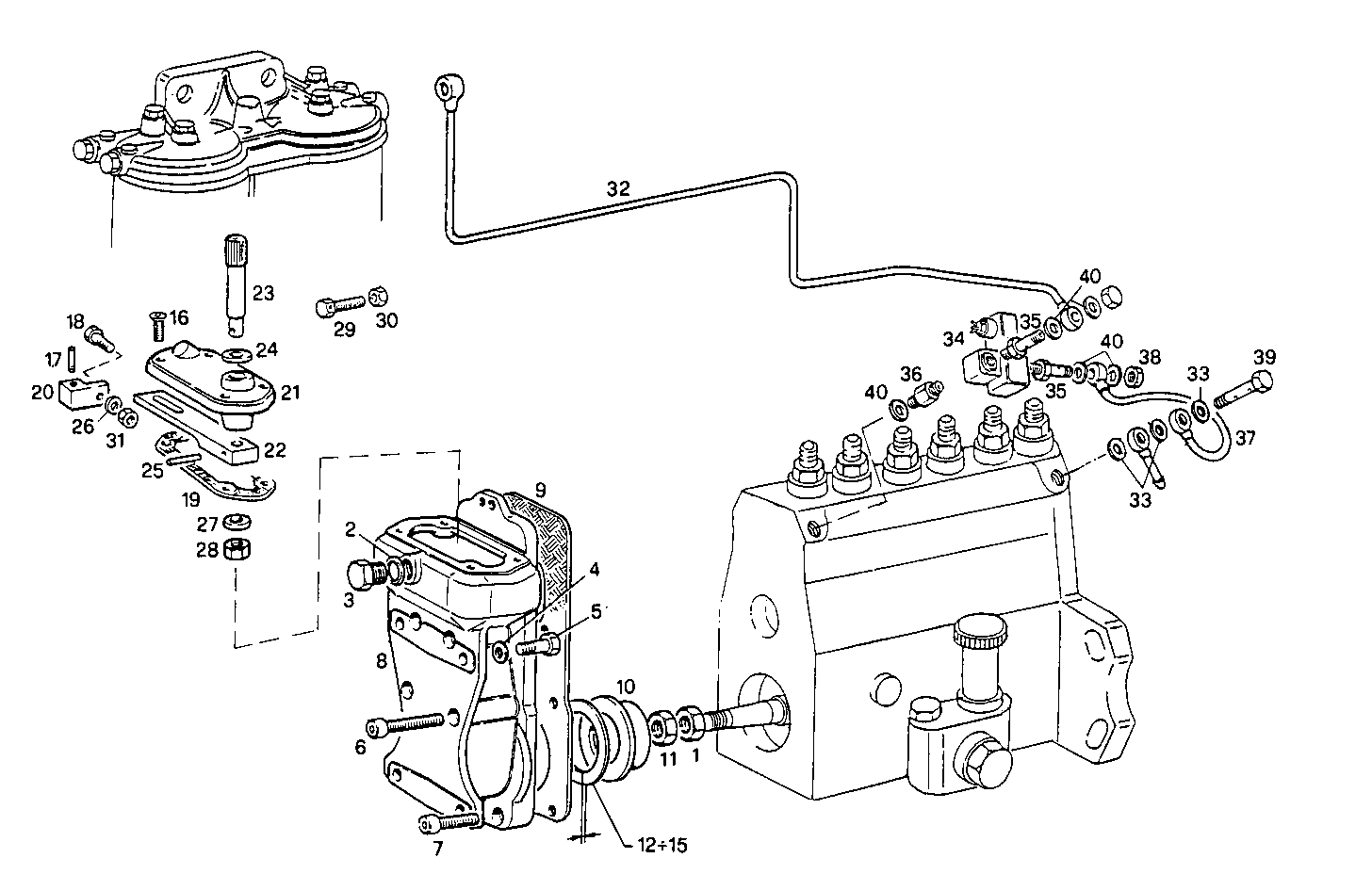 ELECTRONIC GOVERNOR WOODWARD - 8061i05.05A550 8061i05 parts diagram