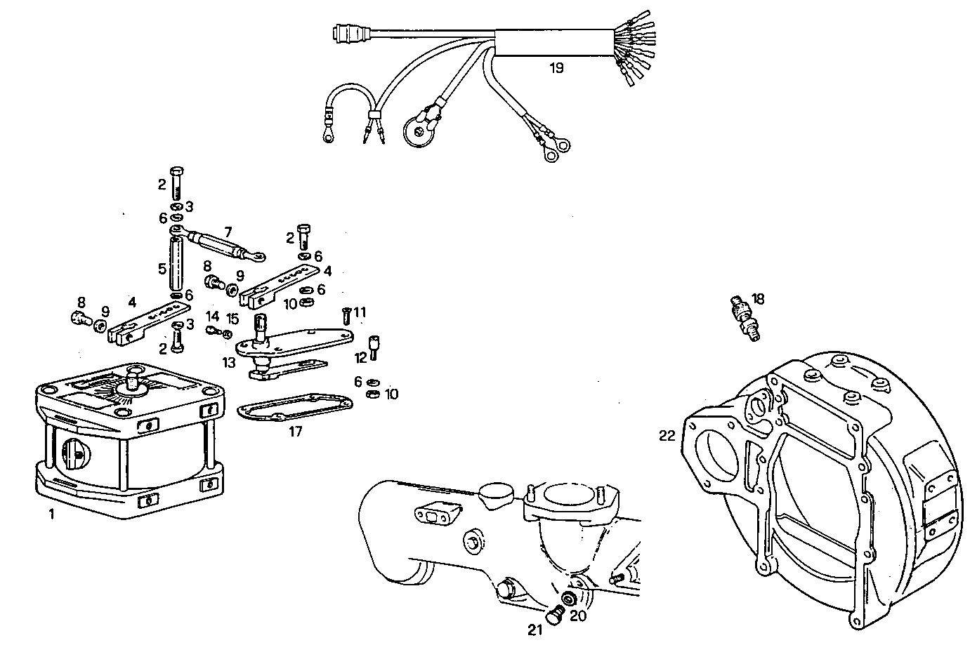 ELECTRONIC GOVERNOR WOODWARD - 8361SM21.01 8361SM21 parts diagram