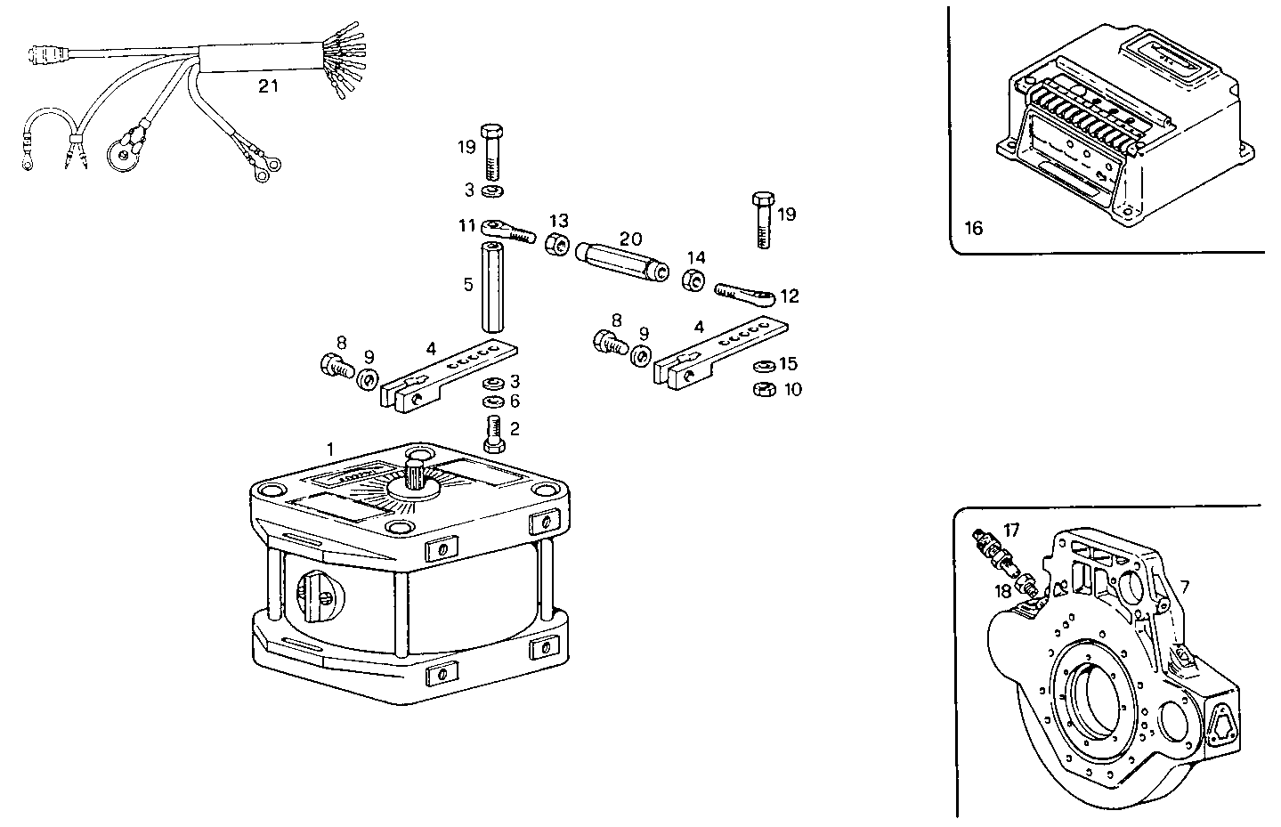 ELECTRONIC GOVERNOR WOODWARD - 8210Si15.00A580 8210Si15 parts diagram