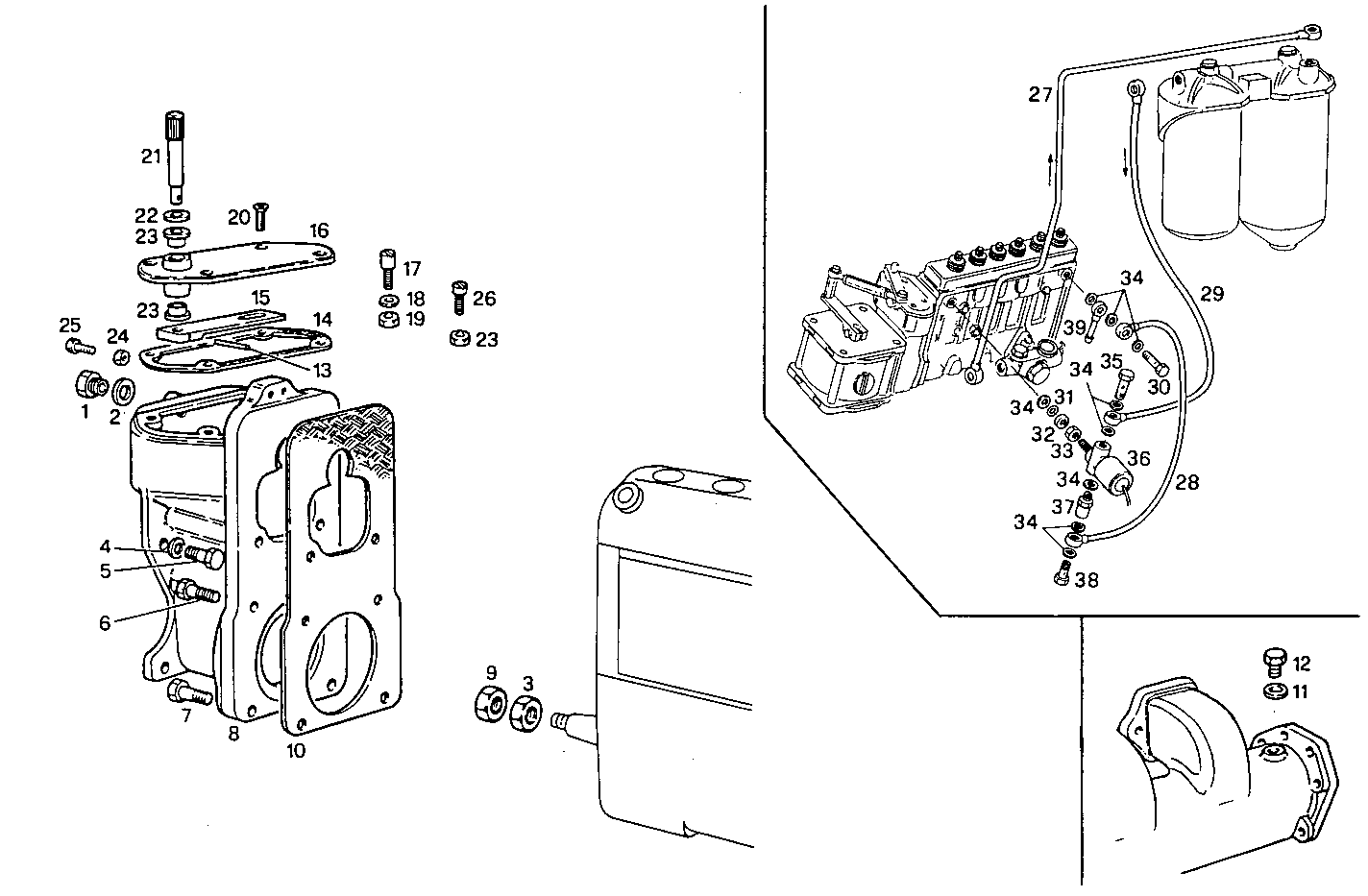 ELECTRONIC GOVERNOR WOODWARD - 8210SRi25.00A550 8210SRi25 parts diagram