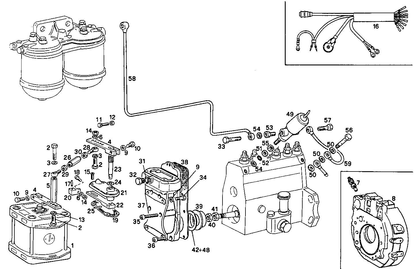 ELECTRONIC GOVERNOR WOODWARD - 8061M12.12 8061M12 parts diagram