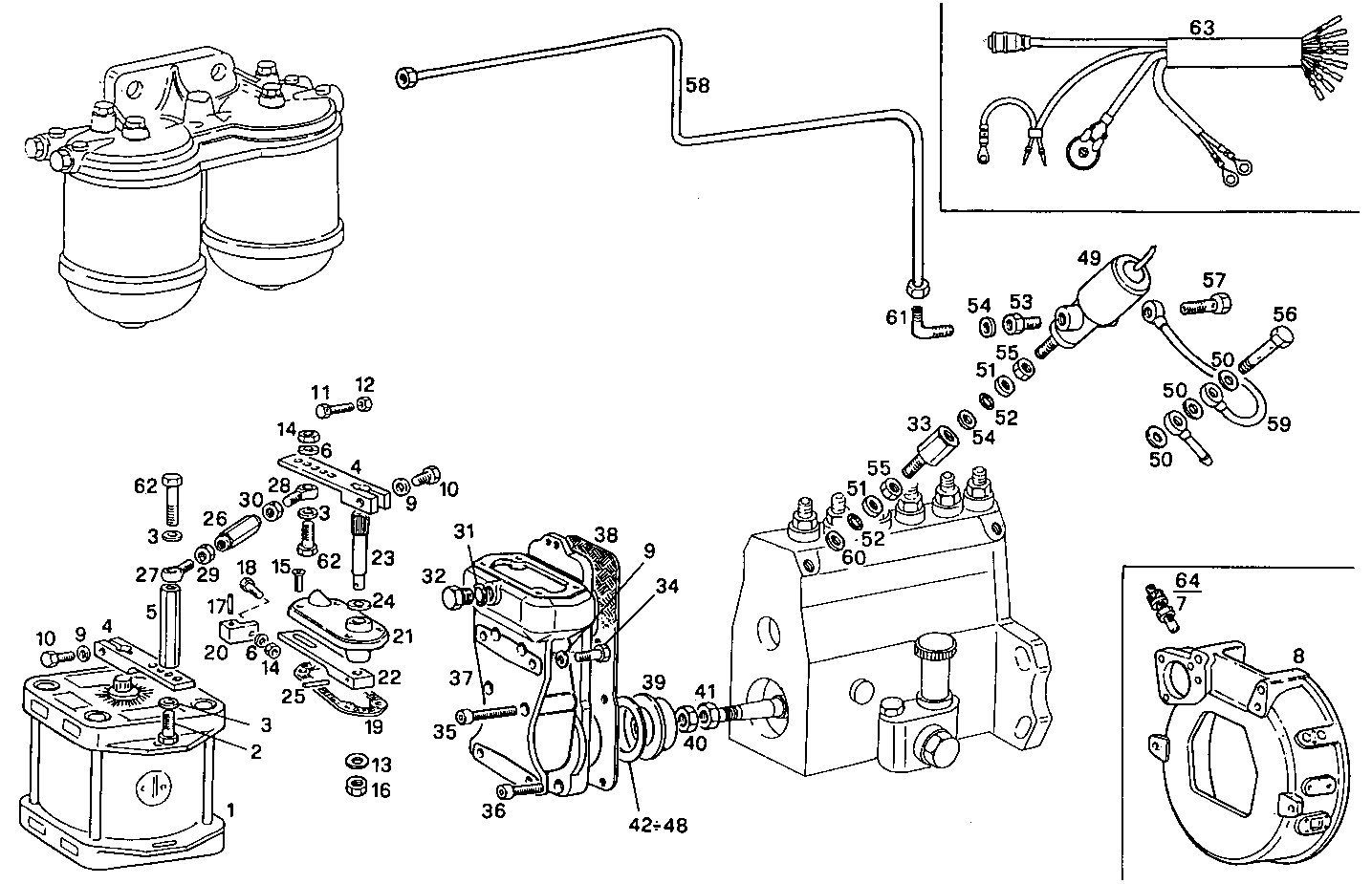 ELECTRONIC GOVERNOR WOODWARD - 8061SRM25.13 8061SRM25 parts diagram