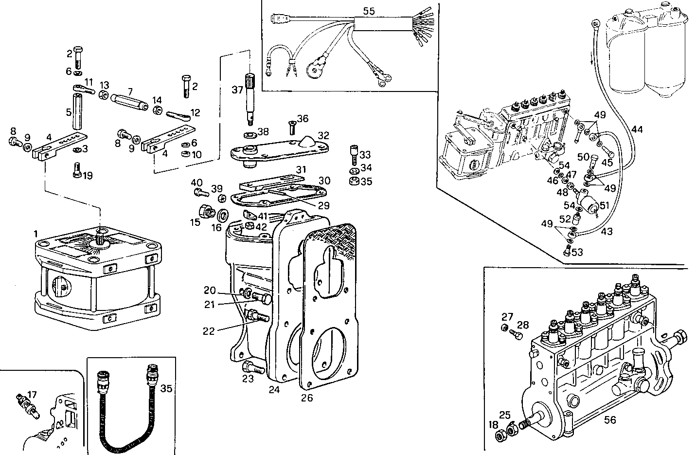 ELECTRONIC GOVERNOR WOODWARD - 8210SRM45.31 8210SRM45 parts diagram