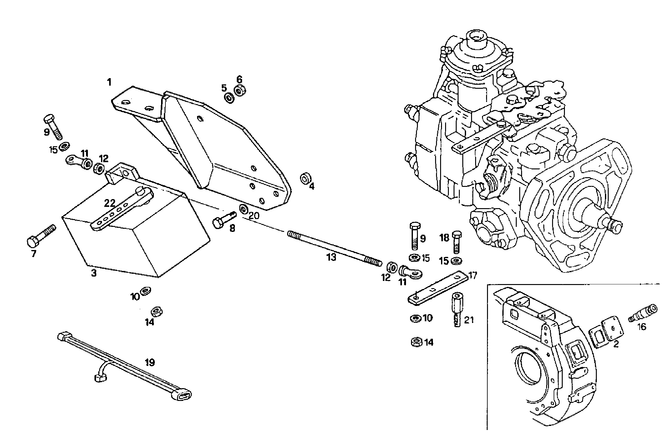 ELECTRONIC GOVERNOR G.A.C. - GE8031i06.05A955 GE8031i06 parts diagram