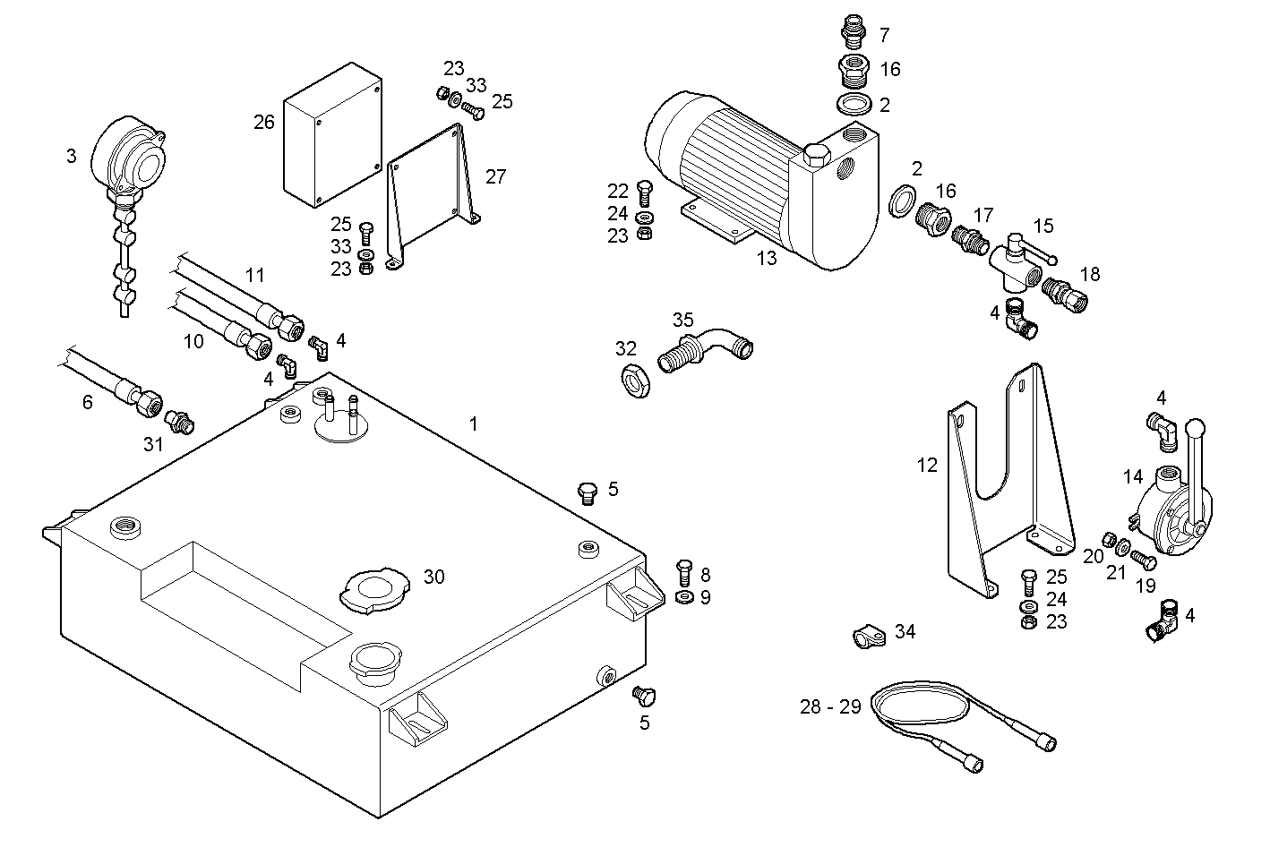 SUBBASE FOR GENERATOR UNIT - GE8361SRi26.07R970 GE8361SRi26 parts diagram