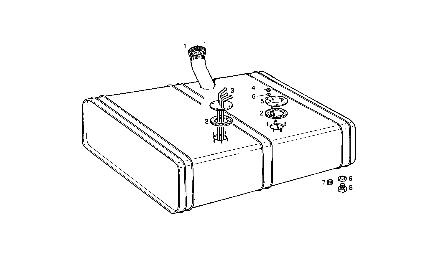 FUEL TANK - PU8065E00.00A100 PU8065E00 parts diagram