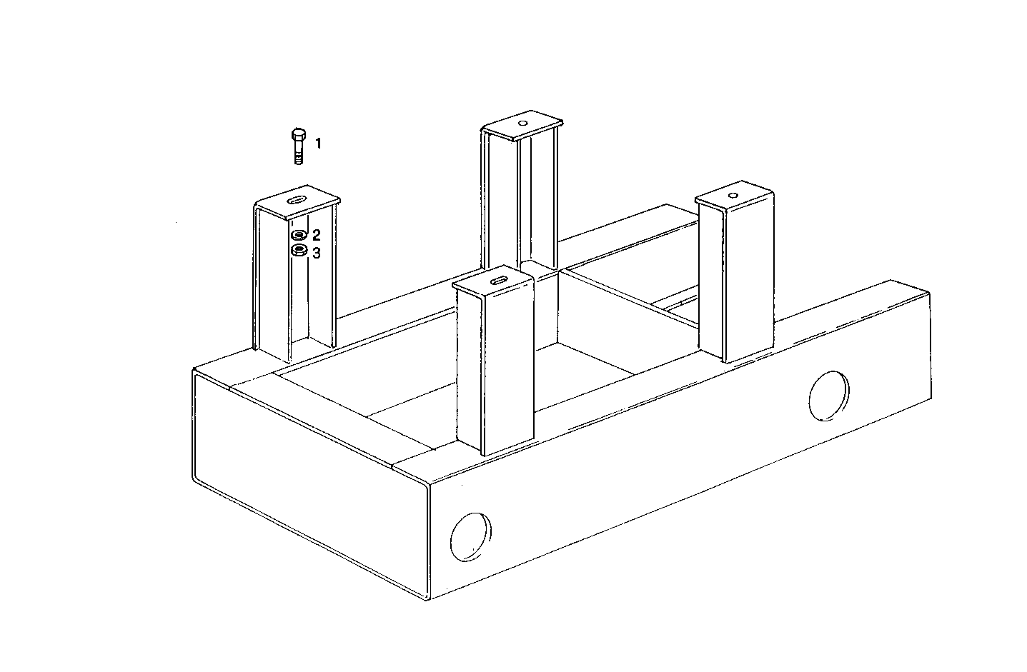 SUBBASE FOR ENGINE CLUTCH - 8045SE00.00 8045SE00 parts diagram