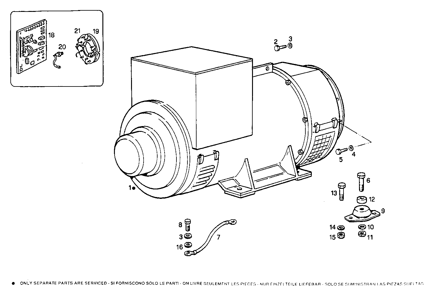 350-365KVA 50-60HZ - GE8210SRi27.00A955 GE8210SRi27 parts diagram