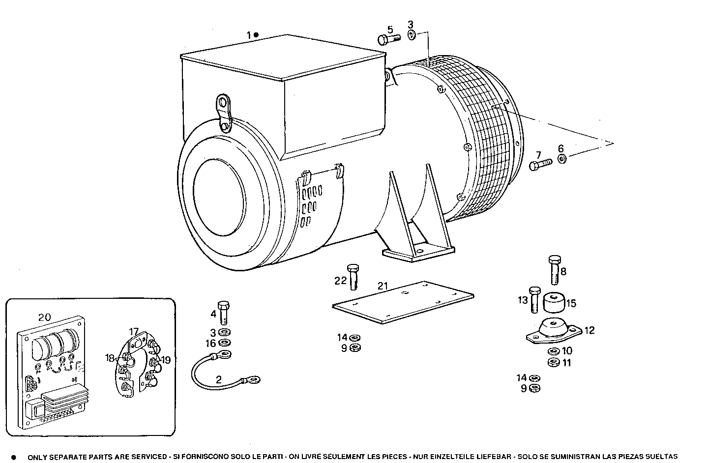350-365KVA 50-60HZ - GE8210SRi27.00A955 GE8210SRi27 parts diagram
