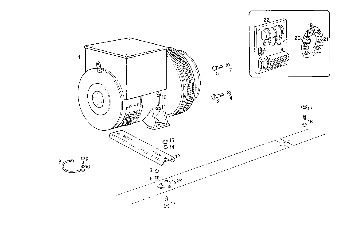 200-215KVA 50-60HZ - GE8361SRi26.06A955 GE8361SRi26 parts diagram