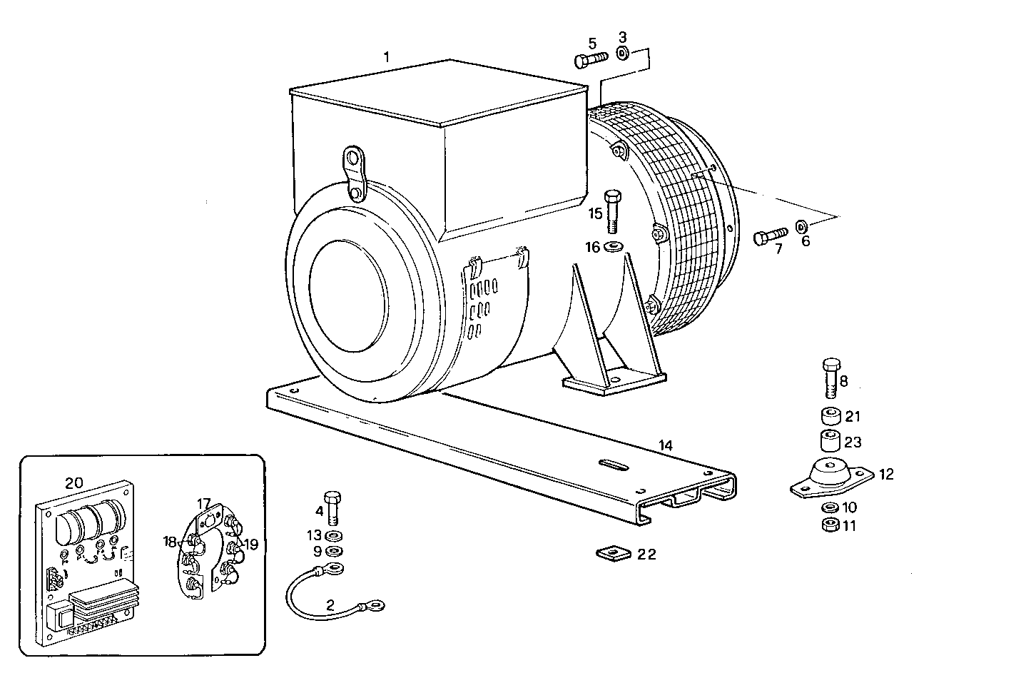 300KVA 50HZ - GE8210SRi26.01A50L GE8210SRi26 parts diagram