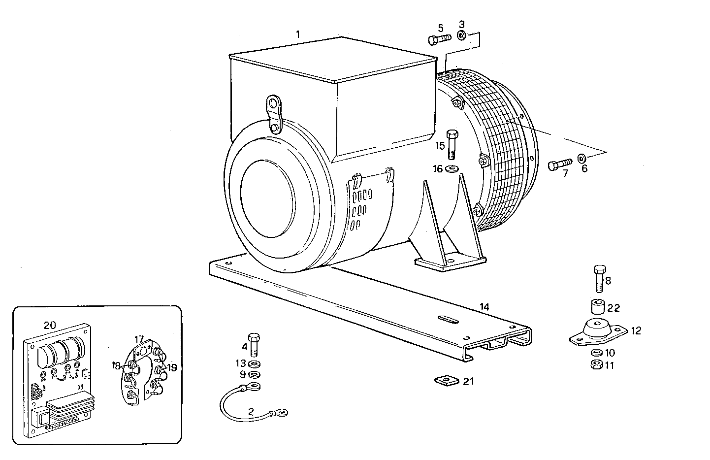 350-365KVA 50-60HZ - GE8210SRi27.00A955 GE8210SRi27 parts diagram