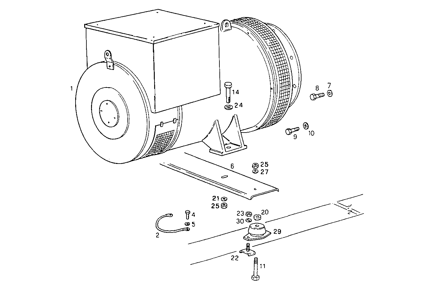 130-145KVA 50-60HZ - GE8061SRi26.05A956 GE8061SRi26 parts diagram
