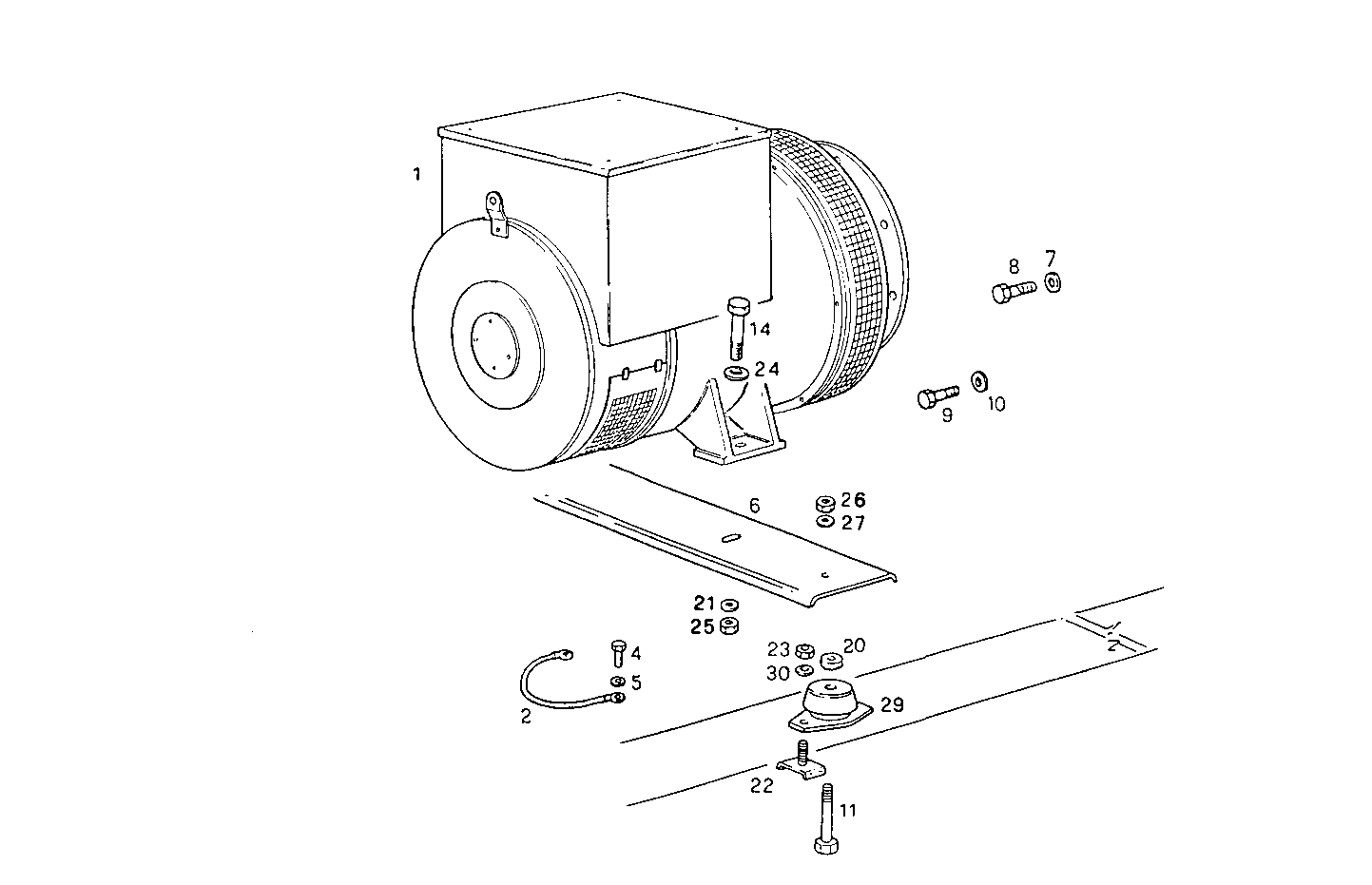 150-170KVA 50-60HZ - GE8061SRi27.05A956 GE8061SRi27 parts diagram