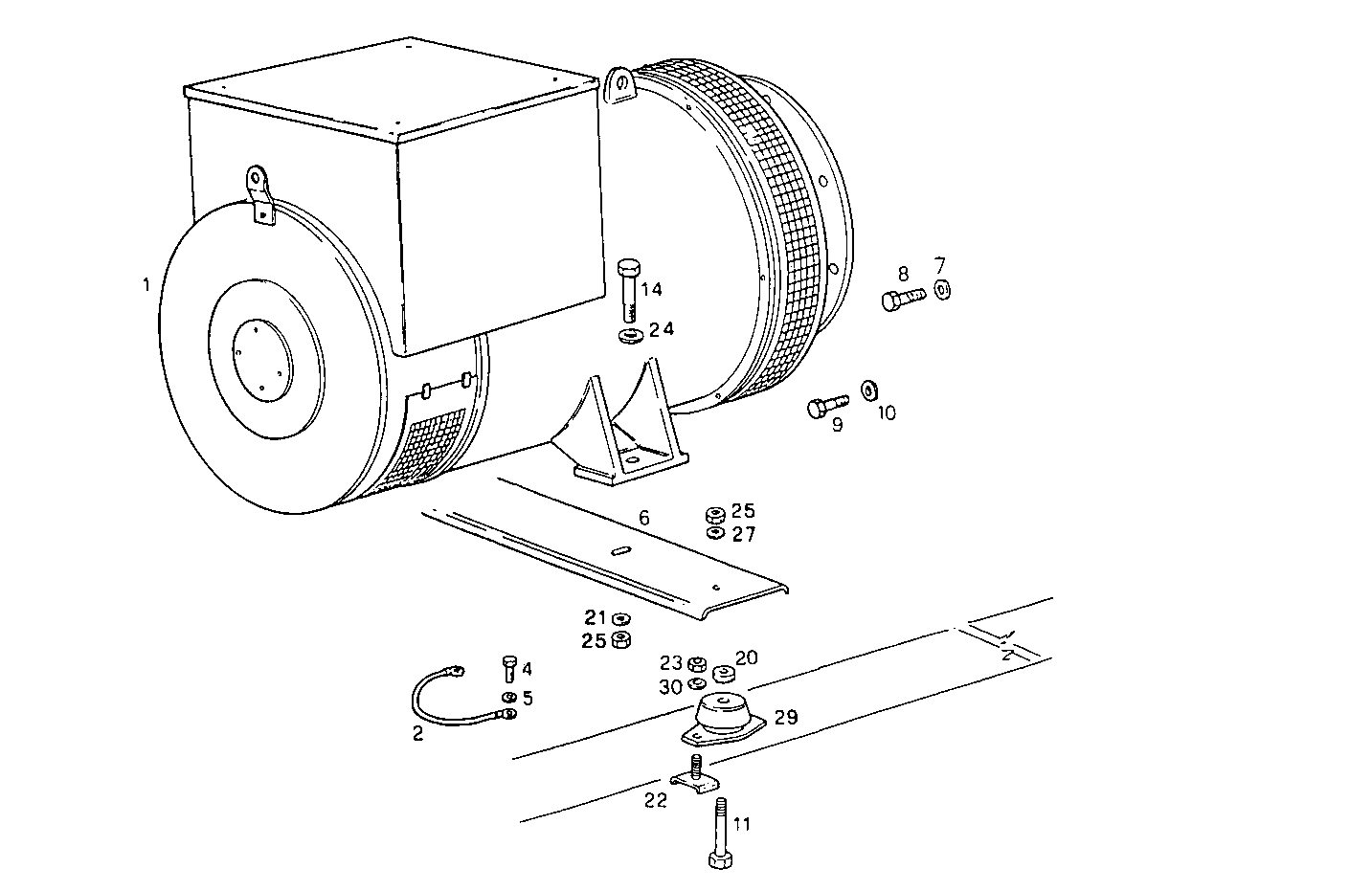 100-120KVA 50-60HZ - GE8061Si07.05A955 GE8061Si07 parts diagram