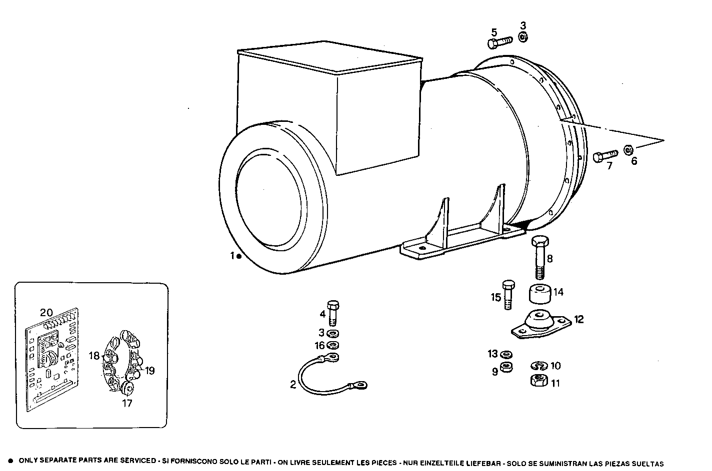 350KVA 50HZ - GE8210SRi27.00A955 GE8210SRi27 parts diagram